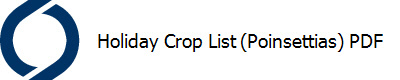 Holiday Crop List (Poinsettias) PDF